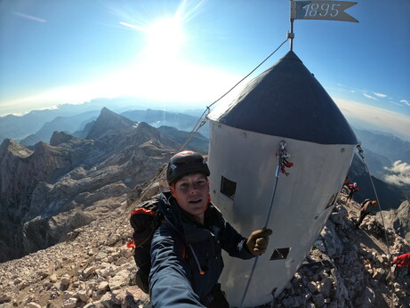 S5/DO1MJ/P on the summit of Mount Triglav 