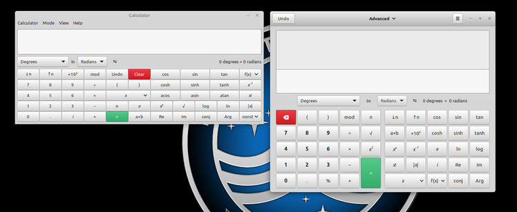 Linux Mint (MATE) 21.3 side by side Mate Calculator next to Gnome Calculator 
button placement on mate-calc is better, only complaint is I can't resize the mate-calc... oh well I guess I can live with that I like the lay out better.