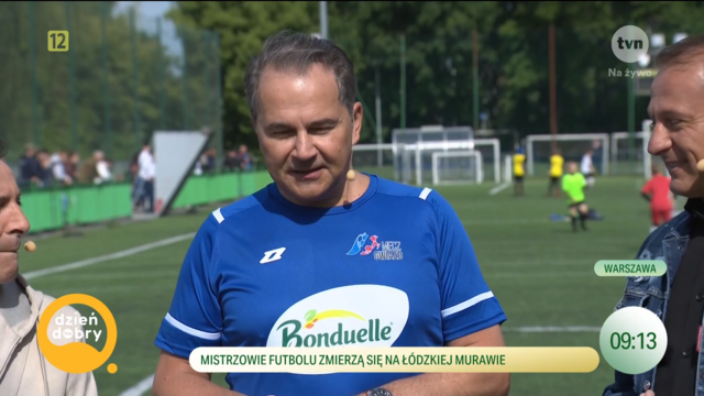 Krzysztof Chmura, dyrektor generalny Bonduelle Central Europe, w rozmowie w Dzień Dobry TVN o meczu legend polskiej i francuskiej piłki, organizowanym przez... Bonduelle?! Anyway, dochód ma wesprzeć Fundację TVN 🙃